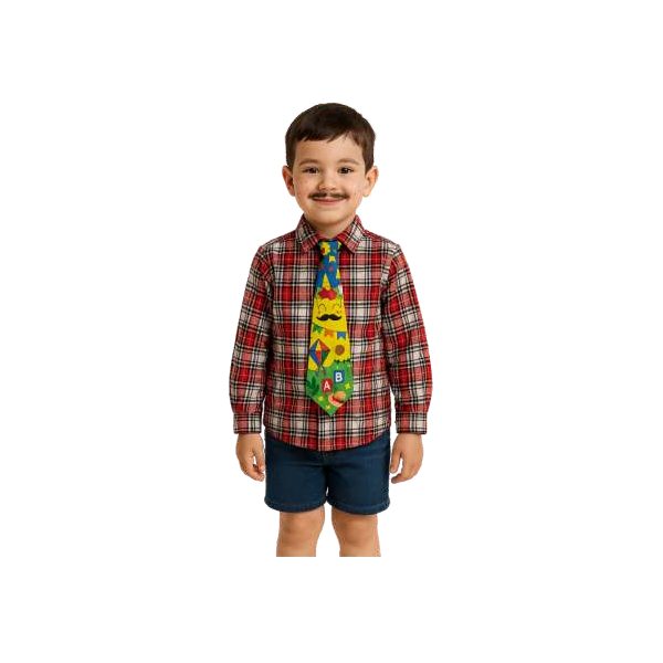 Camisa Xadrez Junina