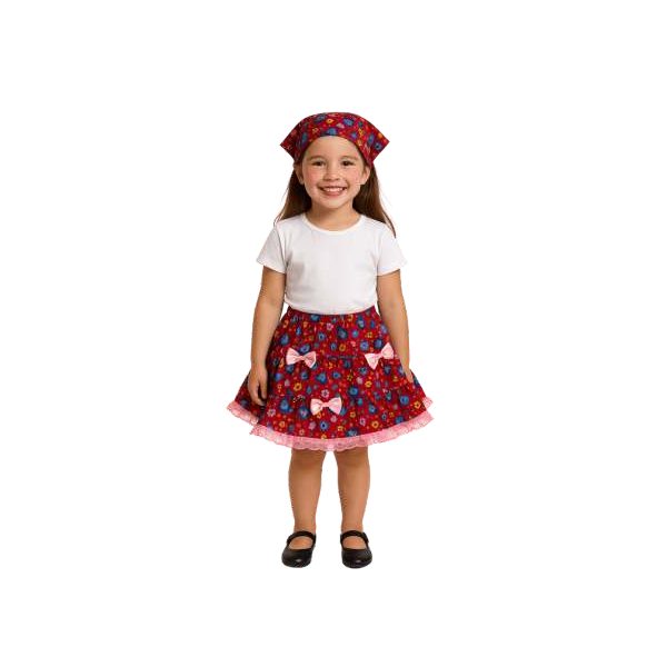 Saia + Bandana São João 02